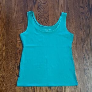 Ann Taylor Vibrant Seafoam Green Tank Top/ Cami